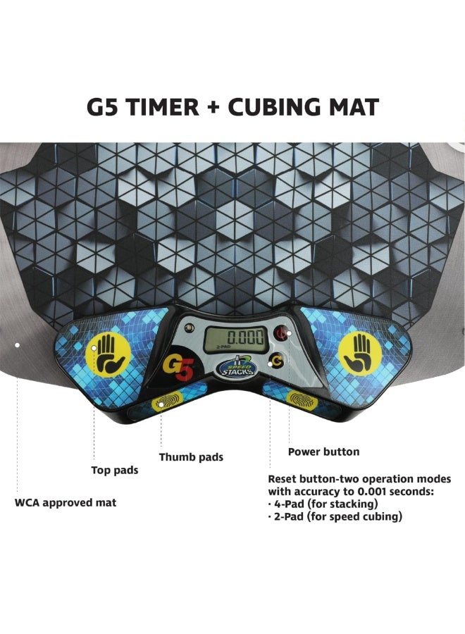 Speedstacks Speed Stacks G5 Cubing Mat for Speed Cube and Cup Stacks - Image 3